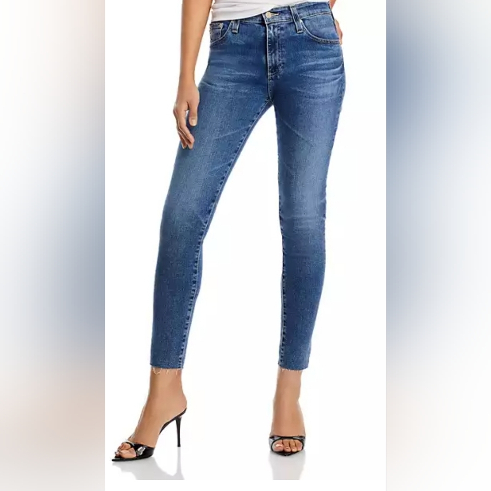AG The Legging Raw Hem Ankle Skinny Jean